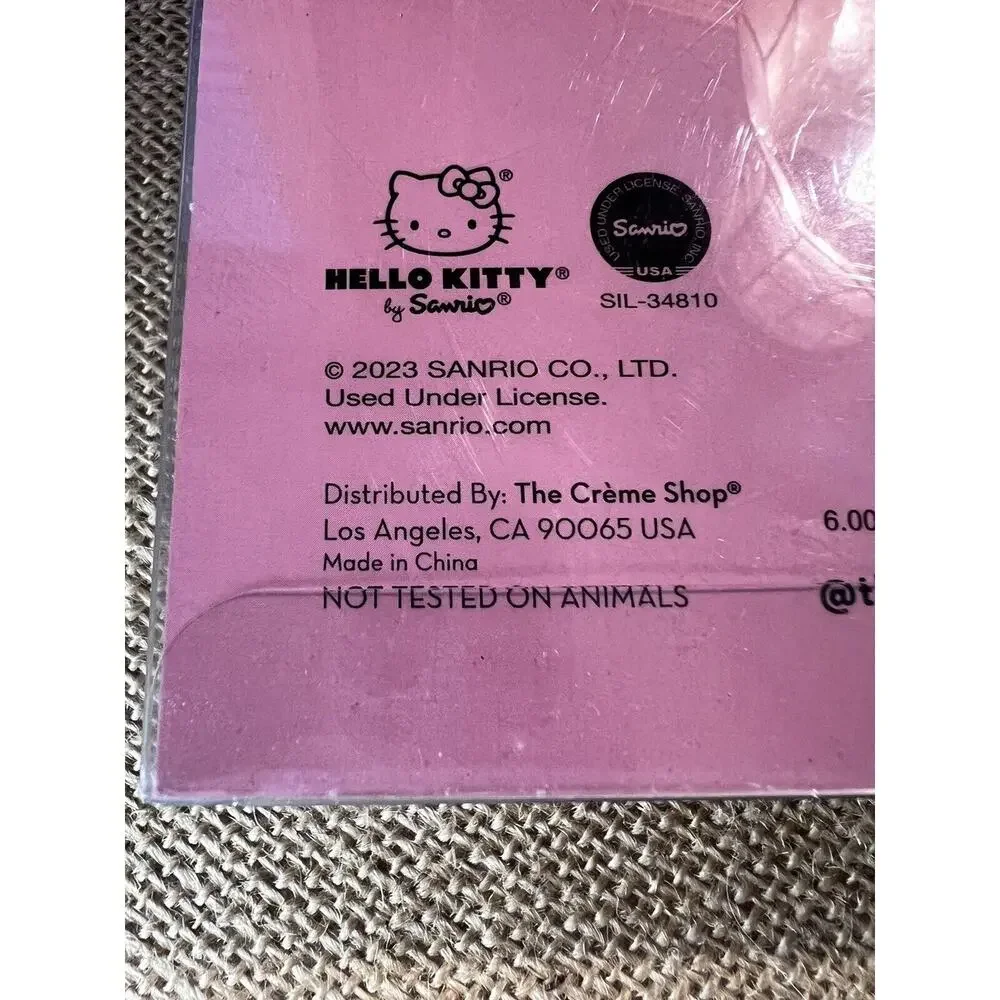New Hello Kitty Luv Wave Set Of 5 Make Up Brush The Creme Shop Collection